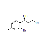 (S)-1-(2-Bromo-4-methylphenyl)-3-chloro-1-propanol