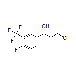 3-Chloro-1-[4-fluoro-3-(trifluoromethyl)phenyl]-1-propanol