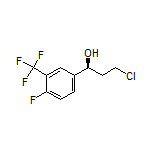 (S)-3-Chloro-1-[4-fluoro-3-(trifluoromethyl)phenyl]-1-propanol