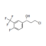 (R)-3-Chloro-1-[4-fluoro-3-(trifluoromethyl)phenyl]-1-propanol