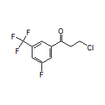 3-Chloro-1-[3-fluoro-5-(trifluoromethyl)phenyl]-1-propanone