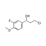 3-Chloro-1-(3-fluoro-4-methoxyphenyl)-1-propanol