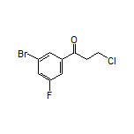 1-(3-Bromo-5-fluorophenyl)-3-chloro-1-propanone