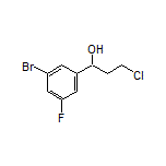 1-(3-Bromo-5-fluorophenyl)-3-chloro-1-propanol