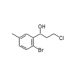 1-(2-Bromo-5-methylphenyl)-3-chloro-1-propanol