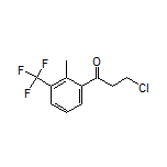 3-Chloro-1-[2-methyl-3-(trifluoromethyl)phenyl]-1-propanone