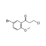 1-(5-Bromo-2-methoxyphenyl)-3-chloro-1-propanone