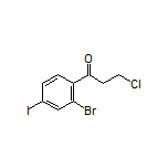 1-(2-Bromo-4-iodophenyl)-3-chloro-1-propanone