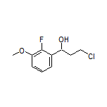 3-Chloro-1-(2-fluoro-3-methoxyphenyl)-1-propanol