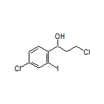 3-Chloro-1-(4-chloro-2-iodophenyl)-1-propanol