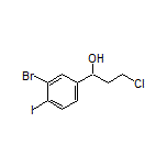 1-(3-Bromo-4-iodophenyl)-3-chloro-1-propanol