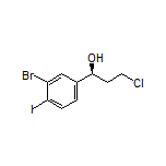 (S)-1-(3-Bromo-4-iodophenyl)-3-chloro-1-propanol