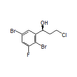 (S)-3-Chloro-1-(2,5-dibromo-3-fluorophenyl)-1-propanol