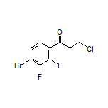 1-(4-Bromo-2,3-difluorophenyl)-3-chloro-1-propanone