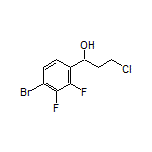 1-(4-Bromo-2,3-difluorophenyl)-3-chloro-1-propanol