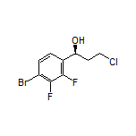 (S)-1-(4-Bromo-2,3-difluorophenyl)-3-chloro-1-propanol