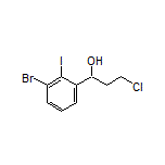 1-(3-Bromo-2-iodophenyl)-3-chloro-1-propanol