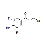 1-(4-Bromo-3,5-difluorophenyl)-3-chloro-1-propanone