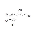 (R)-1-(4-Bromo-3,5-difluorophenyl)-3-chloro-1-propanol