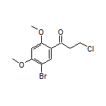 1-(5-Bromo-2,4-dimethoxyphenyl)-3-chloro-1-propanone