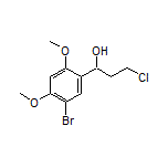 1-(5-Bromo-2,4-dimethoxyphenyl)-3-chloro-1-propanol