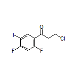 3-Chloro-1-(2,4-difluoro-5-iodophenyl)-1-propanone