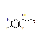 3-Chloro-1-(2,4-difluoro-5-iodophenyl)-1-propanol