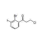 1-(2-Bromo-3-iodophenyl)-3-chloro-1-propanone