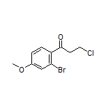 1-(2-Bromo-4-methoxyphenyl)-3-chloro-1-propanone