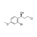 (S)-1-(2-Bromo-4-methoxyphenyl)-3-chloro-1-propanol