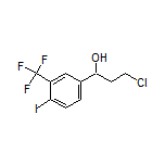 3-Chloro-1-[4-iodo-3-(trifluoromethyl)phenyl]-1-propanol