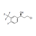 (S)-3-Chloro-1-[4-iodo-3-(trifluoromethyl)phenyl]-1-propanol