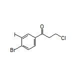 1-(4-Bromo-3-iodophenyl)-3-chloro-1-propanone