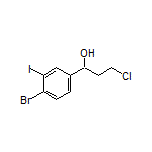 1-(4-Bromo-3-iodophenyl)-3-chloro-1-propanol