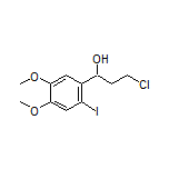 3-Chloro-1-(2-iodo-4,5-dimethoxyphenyl)-1-propanol