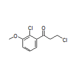 3-Chloro-1-(2-chloro-3-methoxyphenyl)-1-propanone