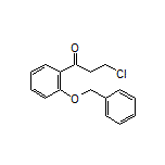 1-[2-(Benzyloxy)phenyl]-3-chloro-1-propanone