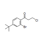 1-[2-Bromo-4-(tert-butyl)phenyl]-3-chloro-1-propanone