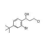 1-[2-Bromo-4-(tert-butyl)phenyl]-3-chloro-1-propanol