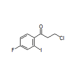 3-Chloro-1-(4-fluoro-2-iodophenyl)-1-propanone