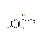 3-Chloro-1-(4-fluoro-2-iodophenyl)-1-propanol