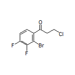 1-(2-Bromo-3,4-difluorophenyl)-3-chloro-1-propanone