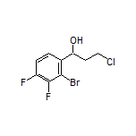 1-(2-Bromo-3,4-difluorophenyl)-3-chloro-1-propanol