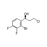 (S)-1-(2-Bromo-3,4-difluorophenyl)-3-chloro-1-propanol