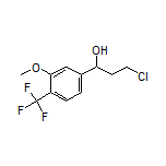 3-Chloro-1-[3-methoxy-4-(trifluoromethyl)phenyl]-1-propanol