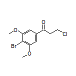 1-(4-Bromo-3,5-dimethoxyphenyl)-3-chloro-1-propanone