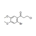 1-(2-Bromo-4,5-dimethoxyphenyl)-3-chloro-1-propanone