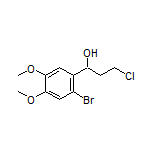 1-(2-Bromo-4,5-dimethoxyphenyl)-3-chloro-1-propanol