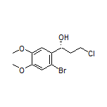 (R)-1-(2-Bromo-4,5-dimethoxyphenyl)-3-chloro-1-propanol