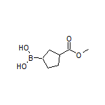 3-(Methoxycarbonyl)cyclopentylboronic Acid